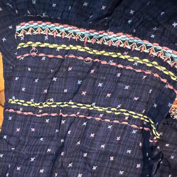 Free People Talia Embroidered Blouse - Picture 14 of 16